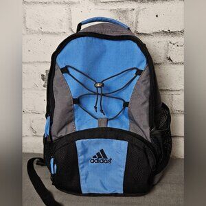 Adidas Blue and Gray Backpack